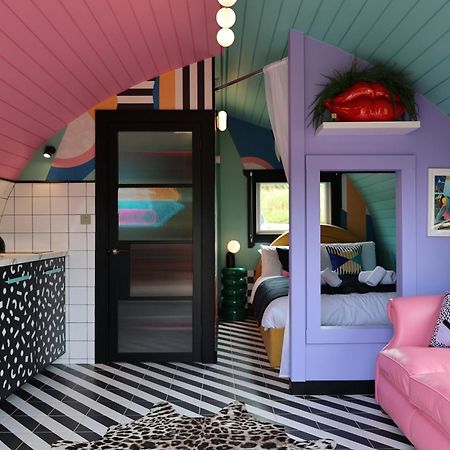 Ammonite Glamping Pod & Hot Tub Apartment Hungerton Luaran gambar