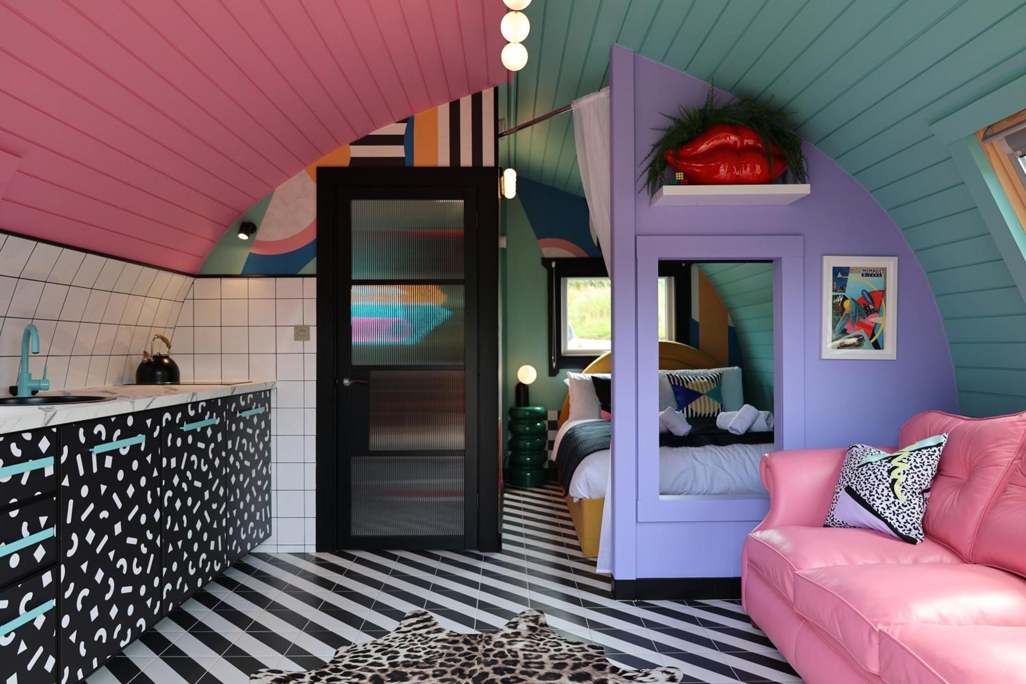 Ammonite Glamping Pod & Hot Tub Apartment Hungerton Luaran gambar