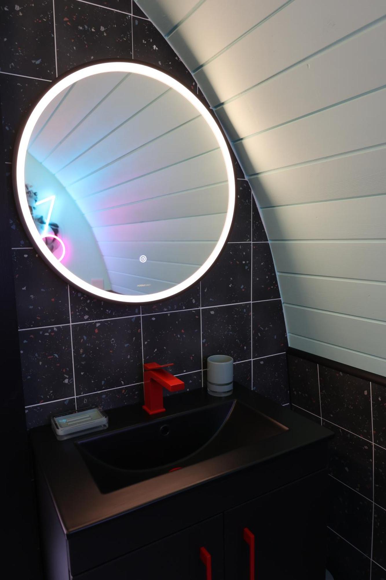 Ammonite Glamping Pod & Hot Tub Apartment Hungerton Luaran gambar